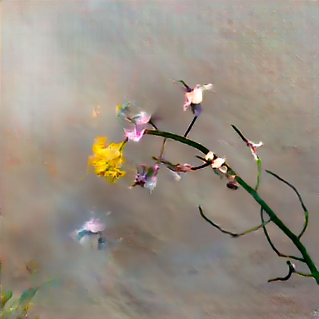 Learning Nature, AI artwork by David Young