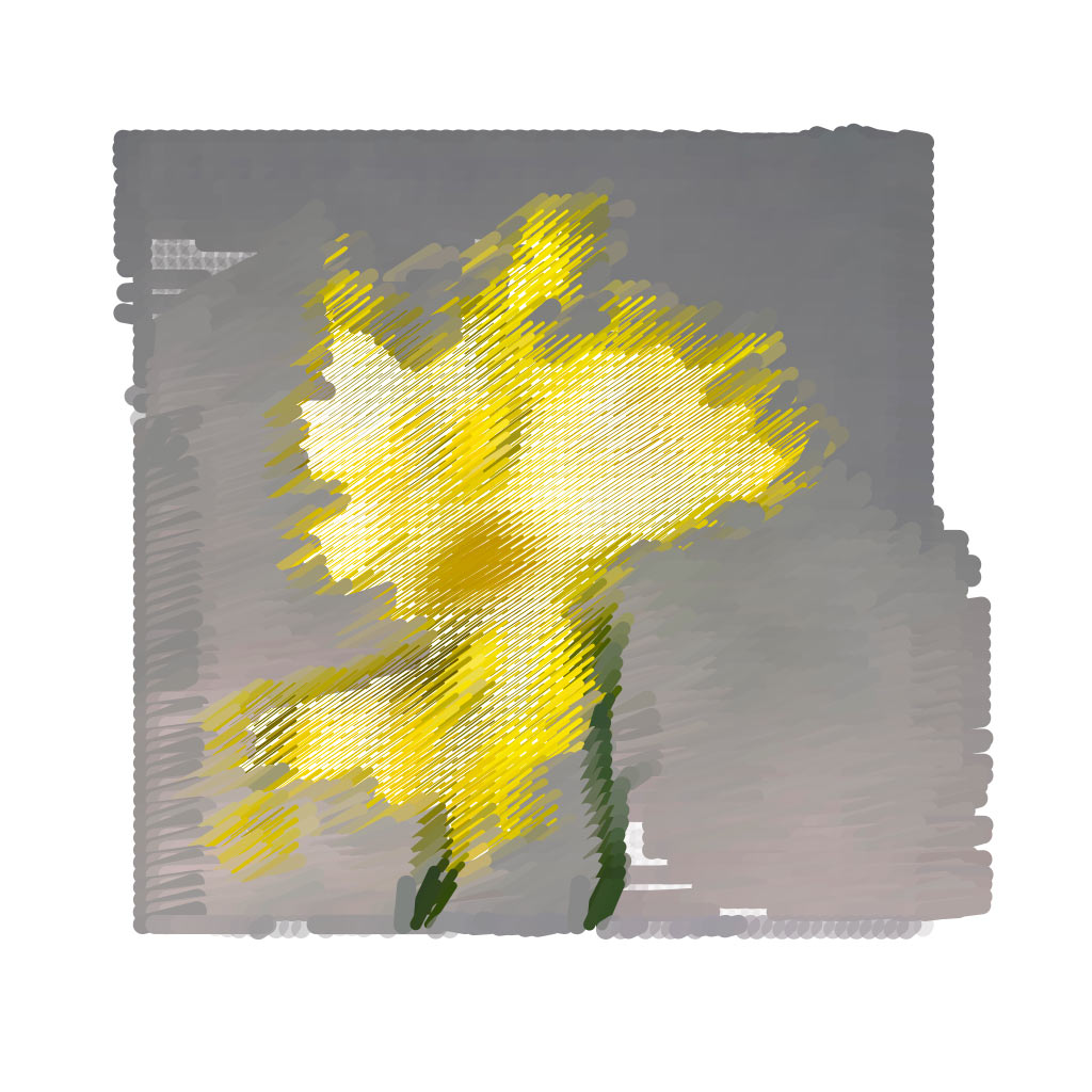 M(5), Manipulations series, AI artwork by David Young