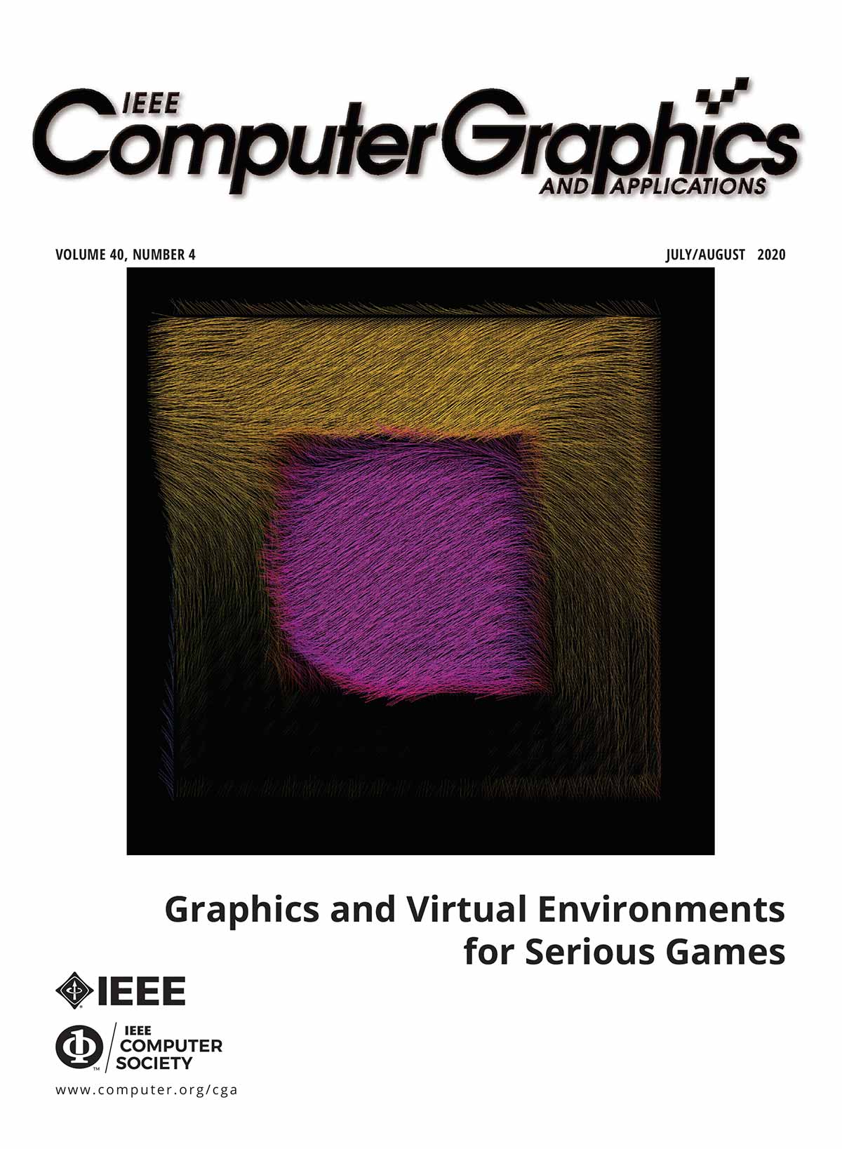 Manipulation series, AI artwork on cover of IEEE Computer Graphics magazine
