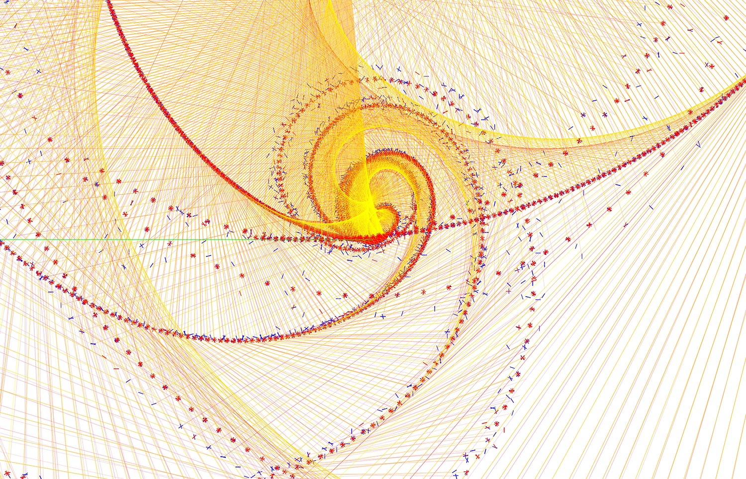 Quantum Drawing, quantum artwork by David Young