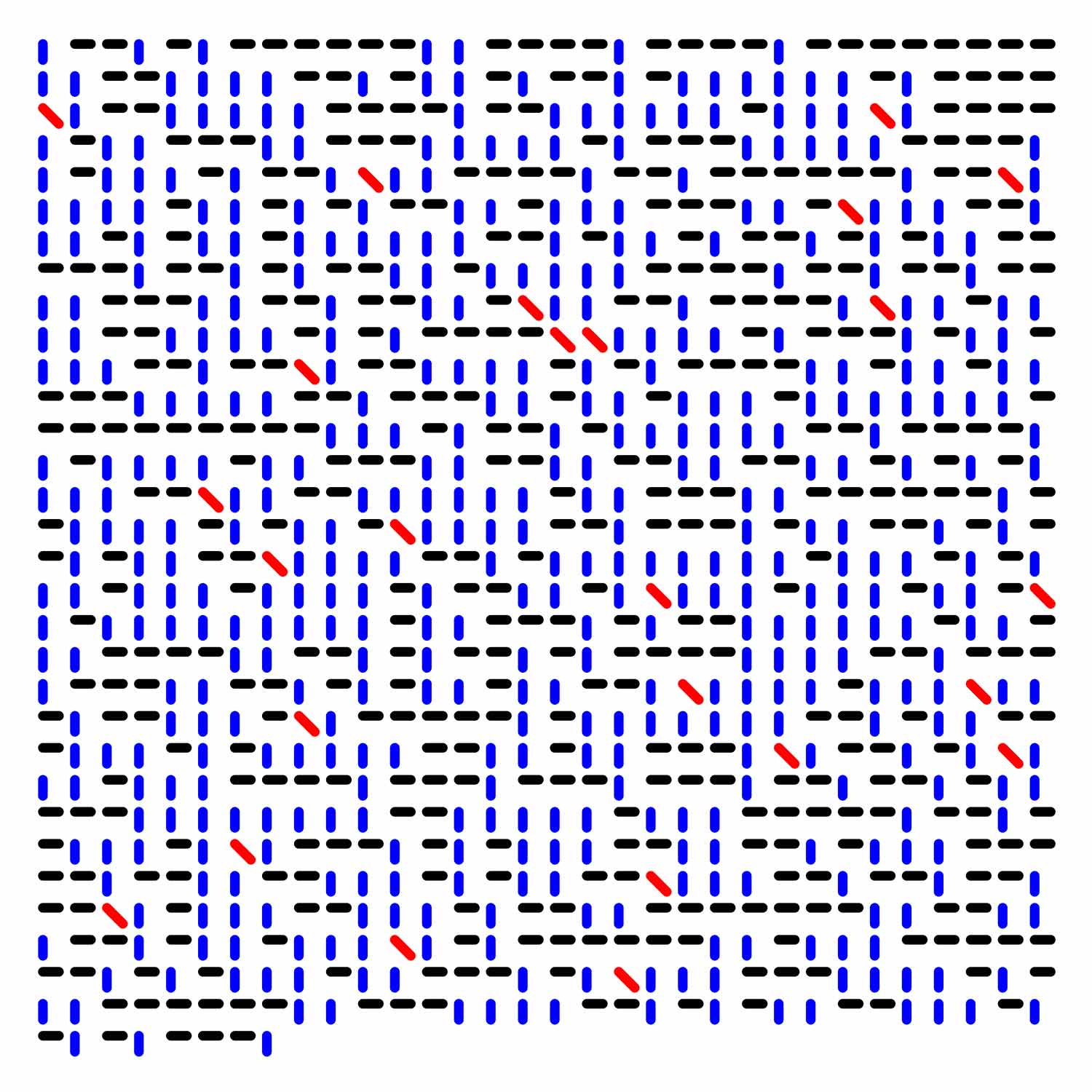 Quantum Drawing, quantum computing artwork by David Young