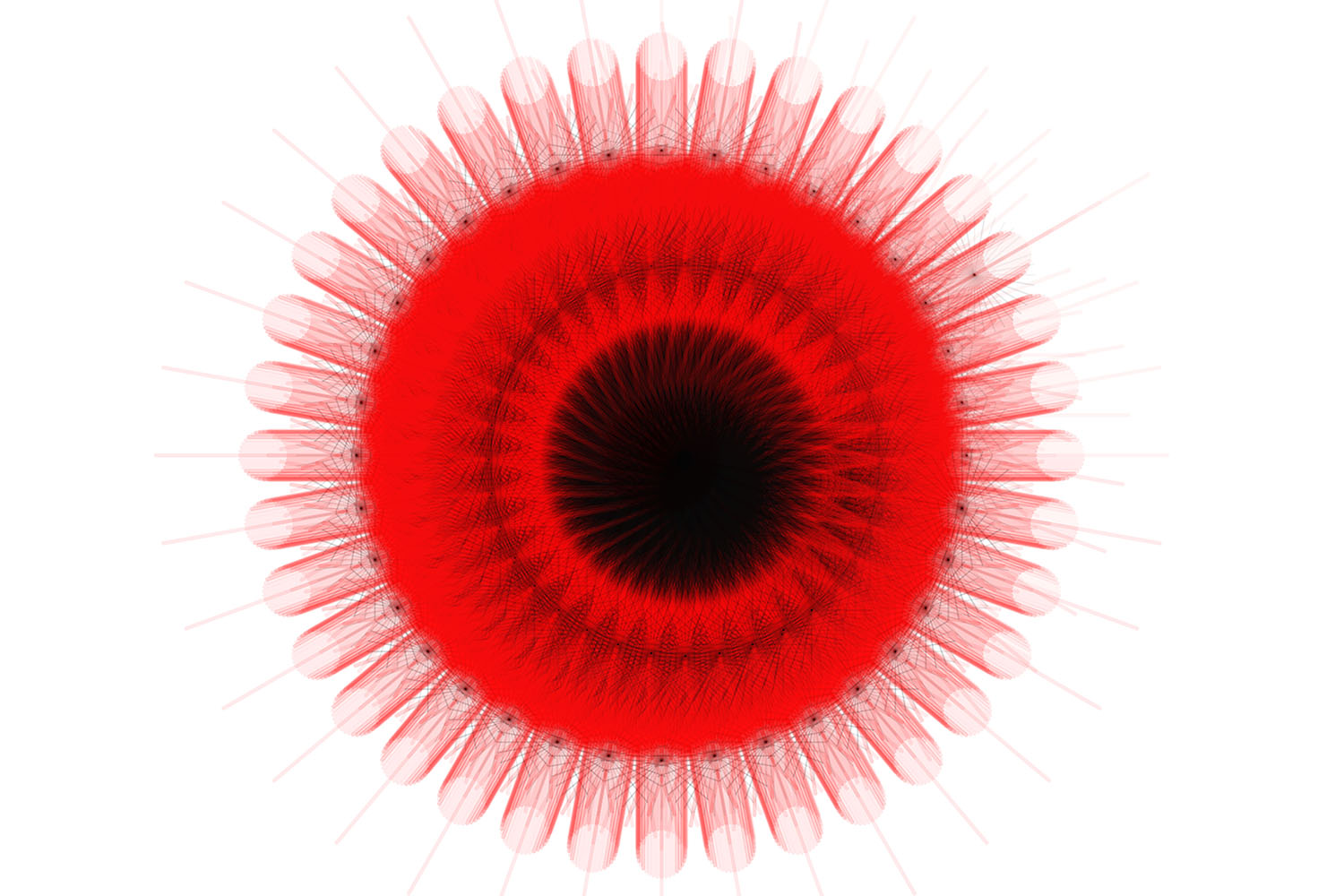 Quantum Drawing, quantum artwork by David Young