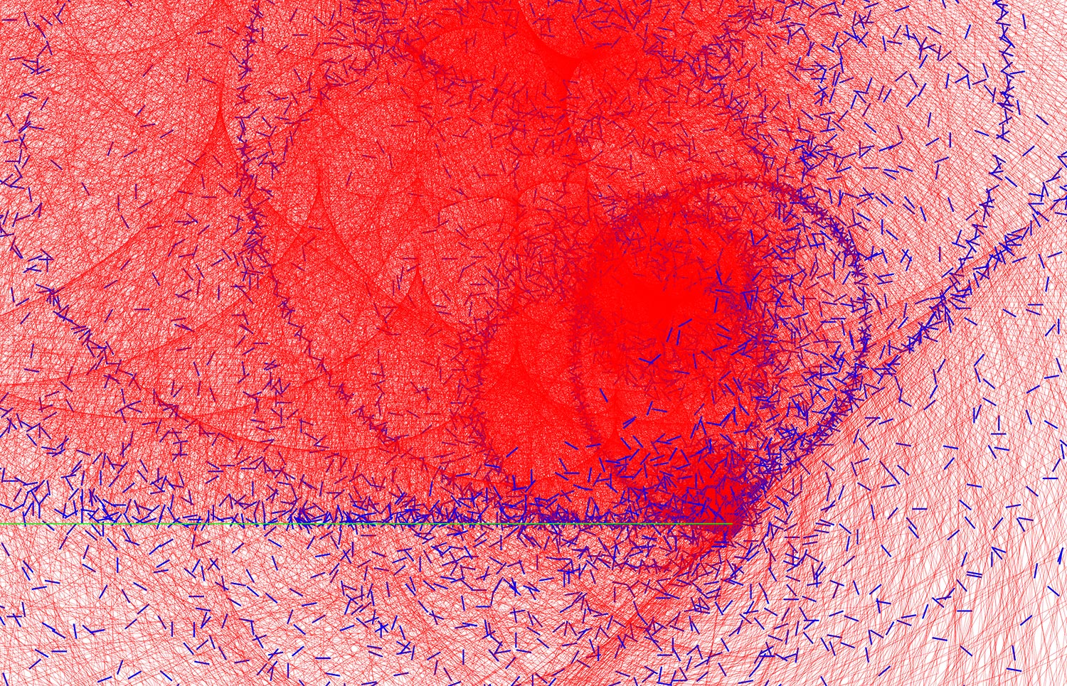 Quantum Drawing, quantum artwork by David Young