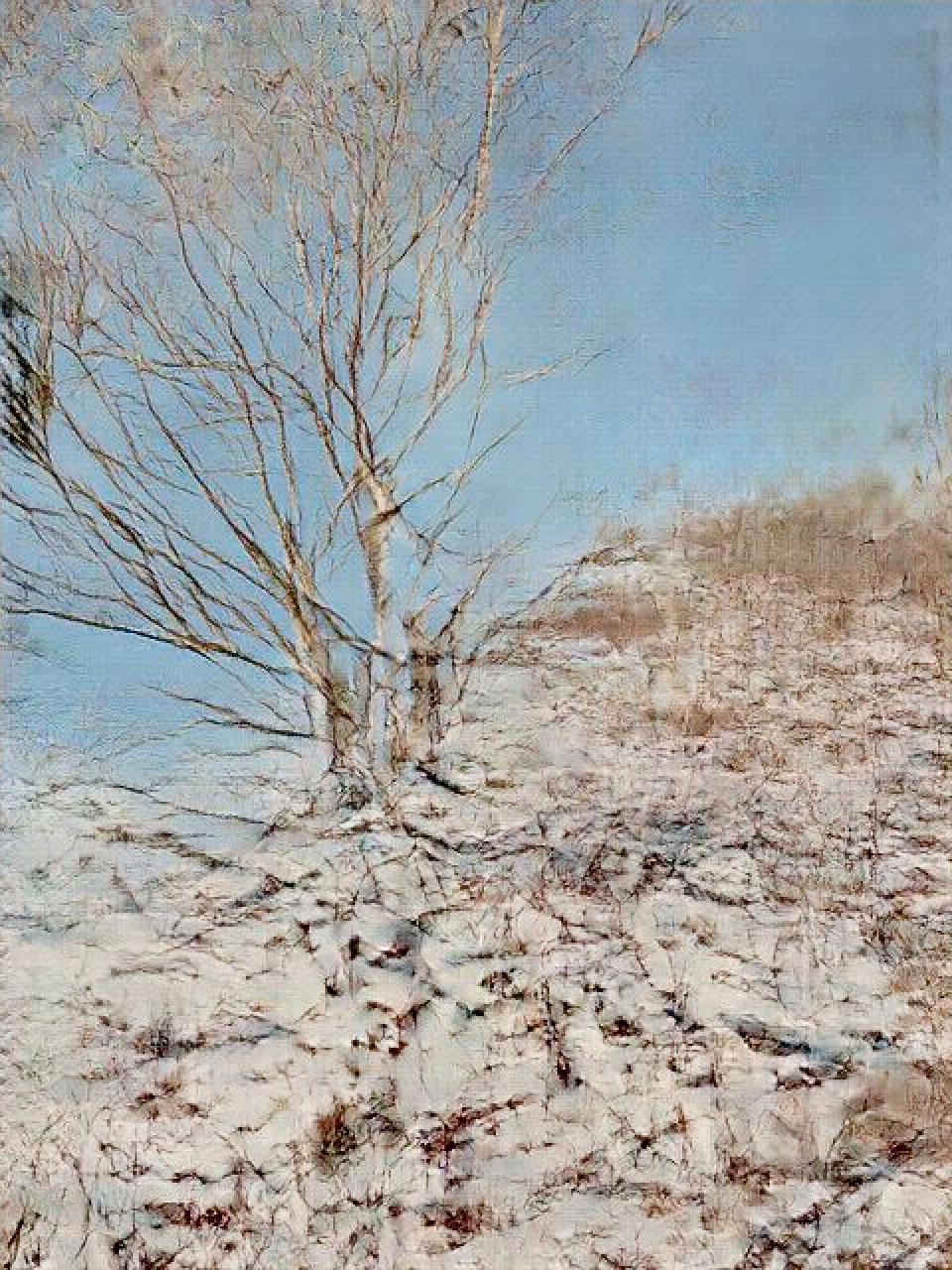 Winter Woods, AI artwork by David Young